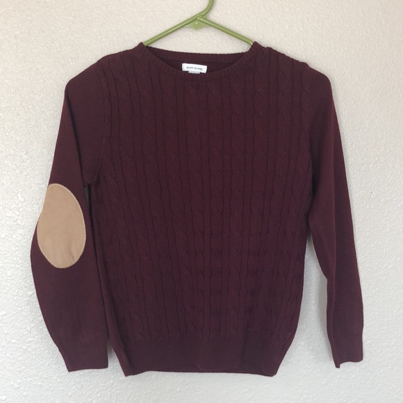 Boys Maroon Sweater - Picture 2 of 4
